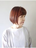 30代40代50代おすすめ　軽いシルエットのポイント低めグラボブ
