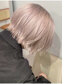 !ダブルカラーホワイトブロンド金髪ホワイトベージュ#原宿
