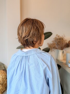 シーソー(SEA SAW) ショートボブ/ニュアンスパーマ