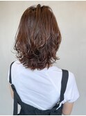 【Lateliercontent MIHO】40代50代60代パーマレイヤーボブ