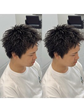 ブライト(BRIGHT) スパイキーショートスパイキーパーマ