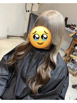 ラピステン 福岡天神 大名店(Lapis) 10代・20代/エクステ/インナーカラー/ミルクティー×ブラウン