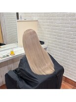 アボックス(abox)&nbsp;ミルクティー/ホワイト/ベージュ/ケアブリーチ/髪質改善/学割