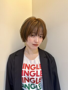 チュール(ture) 透明感ショートボブカラー