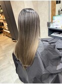 バレイヤージュ、ハイライト、レイヤーロング、キッズカット