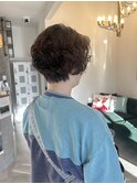 ショートヘア×パーマ