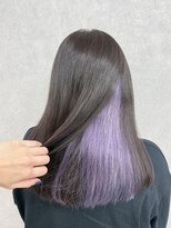 アン ブリーチ 大宮駅東口店(UN BLEACH)&nbsp;インナーブリーチ2回ホワイトラベンダーカラー♪