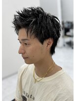 ヘアーメイク クーラ 行橋店(Hair make CURA)&nbsp;スパイキーショートハイライト