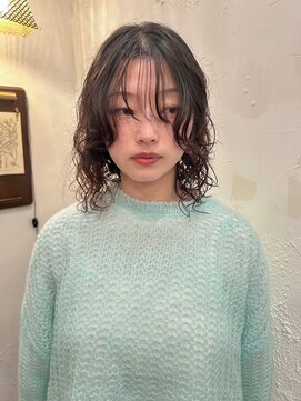 キキ(kiki) 【サノユイ】抜け感ボブパーマ