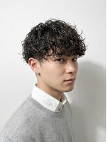 リベルテ グリット(Liberte Grit) 10代20代大学生◎メンズマッシュ波巻きパーマスタイリングラク