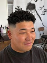 理髪 縁&nbsp;パーマデザイン