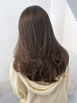 アルバム 新宿(ALBUM SHINJUKU) くすみベージュオリーブカラー秋色透明感カラー_ba536732
