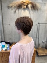 リベルテ(liberte)&nbsp;大人のピンクブラウンショート