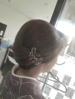 ヘアセットサロンエッジ(Edge)&nbsp;和装小ぶりなアップ