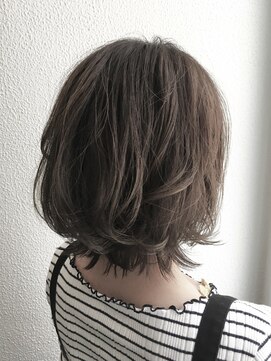 ディシェル(D'ciel) 《Ｄ'ciel工藤富生》透け感×ボブ×べージュ