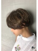 小顔 ことりベージュ ウォーターフォール