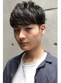 韓国マッシュスペインカールスパイキーショート