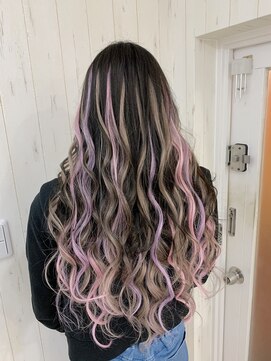 ディバイス(Device) 【Device】透明感カラー＋シールエクステ