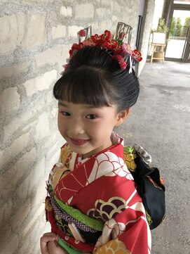 ウーマンピュア(WOMAN Pure) 七五三の新日本髪