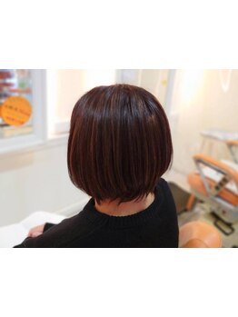 【西田辺駅徒歩3分】ダメージを最小限に抑えて理想の色味を実現☆グレイカラーでも透明感のある艶髪へ♪