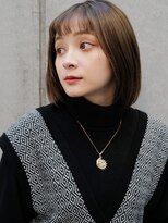 セシルへアー 福岡天神店(Cecil hair)&nbsp;丸みがかわいいナチュラルボブ