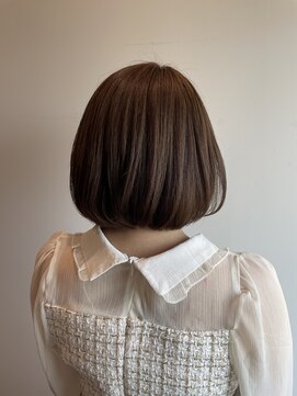 インディゴドロップ(indigo drop) ウォームベージュボブ