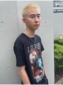 bibito 抜きっぱなしブリーチ パンクショート ベリーショート