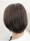 【小顔】ショート×チョコブラウン/新越谷 南越谷