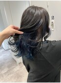 【鮫嶋】ダークグレー×深海インナー☆