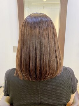 ヘアアーク(HAIR arc) 内巻きロブヘア#京成津田沼#津田沼#京成大久保#奏の杜#幕張本郷