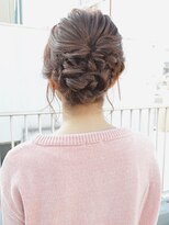 ハウスアンドヘアーワークス(House&Hair works)&nbsp;ゆるふわアップスタイル20代30代40代藤沢