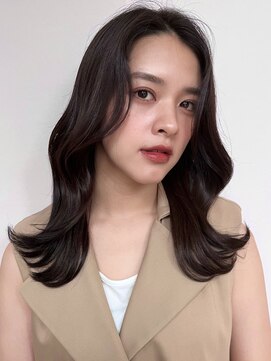 ジョエミバイアンアミ(joemi by Un ami) 韓国ヘア　大人ガーリー　くびれミディアム