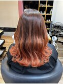 #orange × gradation