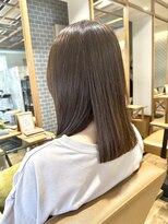 クラップス 京急富岡(CLAPS)&nbsp;切りっぱなしボブグレーベージュオリーブベージュ