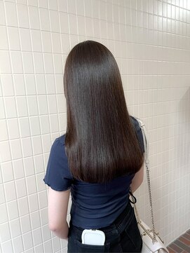 リーシュ イロン(Re:sh iron) 中性ストレートパーマ/艶髪/ベージュカラー