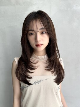 ミンクス 銀座店(MINX) MINX川上春香　レイヤーカット