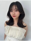 大人ガーリー大人美人透明感髪質改善ニュアンスカラー