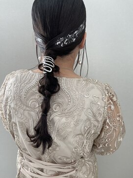 ヘアー アトリエ アンジー(Hair Atelier Angee) タイト編みおろし