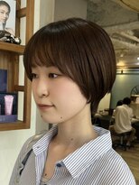 キートスバイガーランド (Kiitos by Garland)&nbsp;大人可愛い小顔マッシュショート/ベージュカラー/吉祥寺