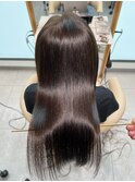イメチェンヘアスタイル美髪のススメワイドバングブルーブラック