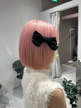 プライズ 成増店(prize) ホワイトピンクペールピンクボブピンクベージュ成増