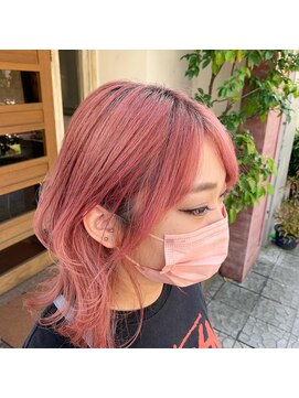 ボアップ 難波店(boappu) #派手髪#ハイトーンカラー