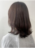 透明感カラーが可愛いくびれボブs