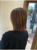 ボブ[ハイライト　ベージュ]南浦和/浦和/韓国　70