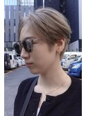 ベリーショート ハンサムショート ブリーチヘア 銀座 有楽町