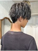 【立川CRES三木】ホワイトメッシュツイストパーマ