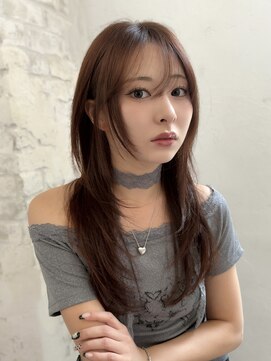 ジョエミバイアンアミ(joemi by Un ami) ★ハッシュカット顔まわり姫カット小顔オリーブベージュ