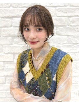 サロウィン 熊本上通り店(SALOWIN) 熊本レイヤーカットベージュカラー髪質改善