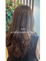 アッシュ アーティスティック スタジオ オブ ヘア(Ash artistic studio of hair)&nbsp;オリーブベージュ