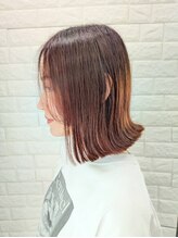 美容室ラトリエ コモ 新所沢店 ツヤ感と外ハネ大人カジュアルヘア